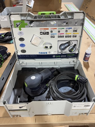 Festool ets 125 - ec, 125/3
