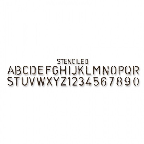 Alfabeto strisce decorative - alfabeto,