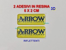 2 ADESIVI in RESINA 3D ARROW