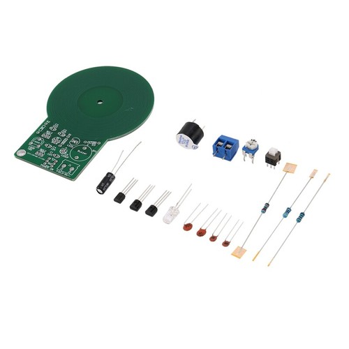 Simple metal detector with - detector,