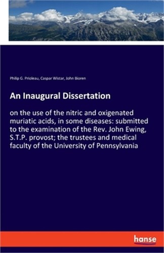 Inaugural dissertation on - an,