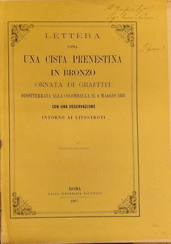 Pieralisi sante lettera sopra - lettera,