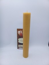 Candela a cero con cera d'api