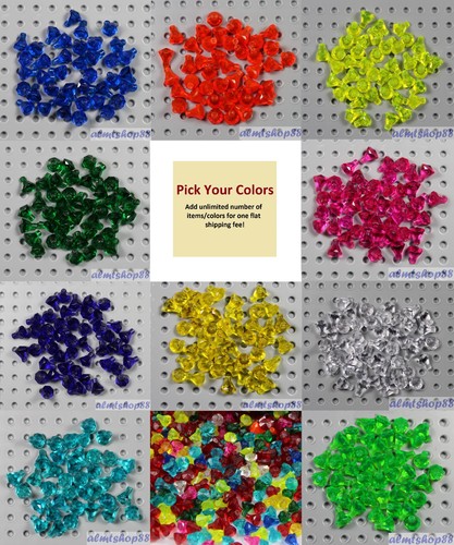 Lego gems jewels crystal - -,
