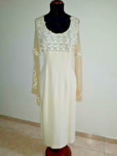 VESTITO da sposa lungo viscosa