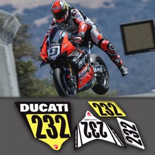 trackday  race numberplate set