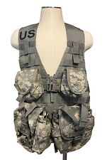 5pz. Gilet portacarico da combattimento con 4 tasche MOLLE II ACU UCP US Army USGI VG