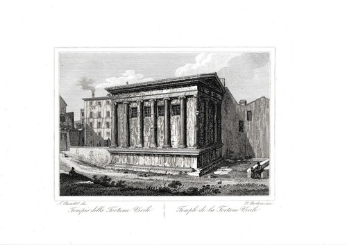 1825 italie rome - ✒,