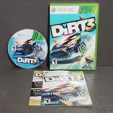 Dirt xbox 360 game cib - 360,