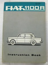 FIAT 1100 R Manuale