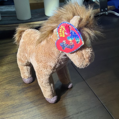 Beanie baby saddle horse - baby,