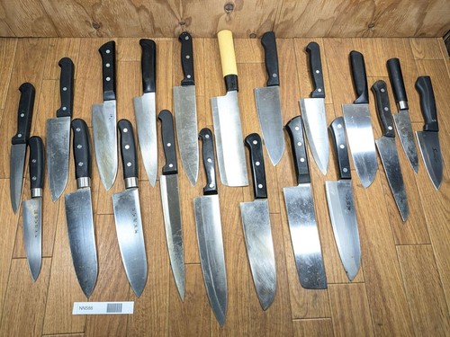Stock danneggiato set coltelli - danneggiato,