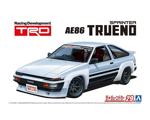 Aoshima trd ae86 trueno - trd,