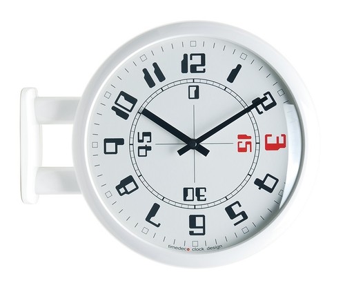 Orologio parete double face - orologio,