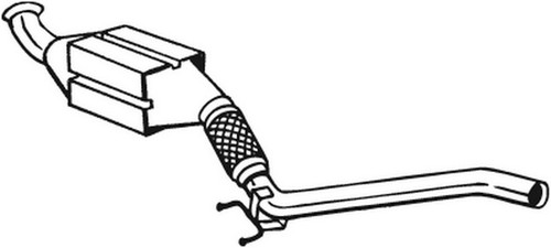 105 catalizzatore per audi - catalizzatore,