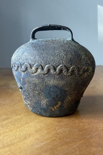 Campana vintage mucca pecora