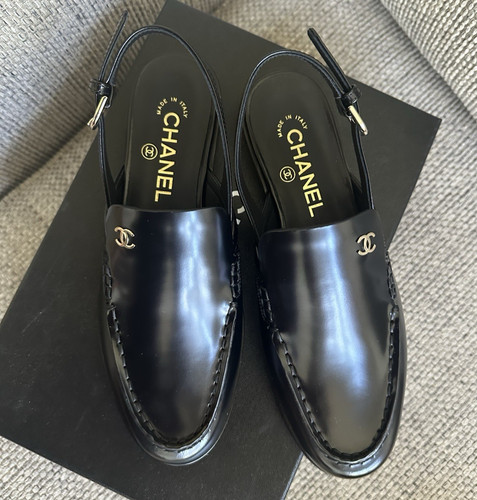 Mocassini slingback taglia