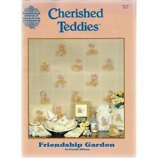 Libro punto croce Gloria & Pat cari orsacchiotti giardino amicizia