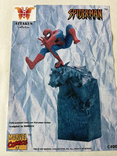 Statua attakus spider - attakus, spider-man