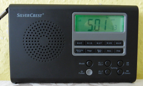 Silver crest swep 500a1 - crest, radio