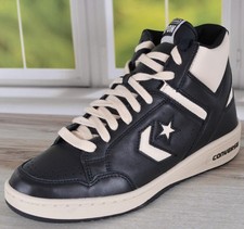 Scarpe sneakers Converse uomo pelle CONVERSE WAME MID nero/avorio taglia 9,5