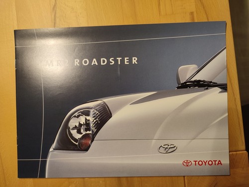 Toyota mr2 roadster - mr2, depliant
