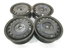 SET 4 CERCHI IN FERRO DA 15 POLLICI 4 FORI TOYOTA IQ 1.0 B 50KW AUT 3P (2009) RI