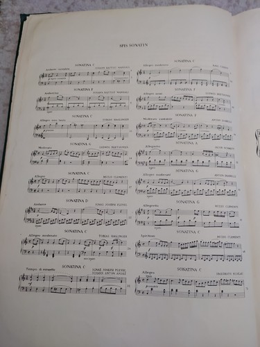 Pianoforte sonatine wanhall - sonatine,