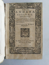 Omnia Andreæ Alciati V. C. Emblemata: Cum Commentariis(...) - Antuerpiae  1577