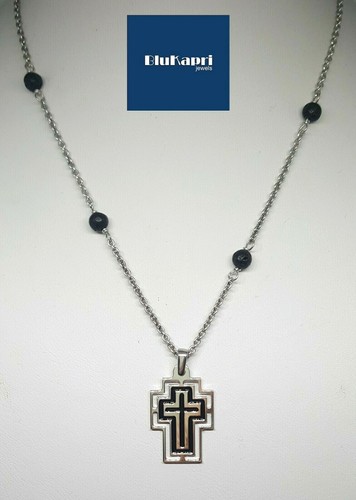 Collana catena uomo argento