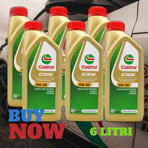 Litri olio castrol edge - olio, 5w30