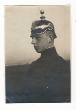 7/681 Foto Soldato Pickelhaube