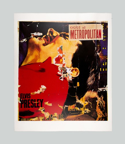 Mimmo rotella assalto nella - mimmo, "assalto