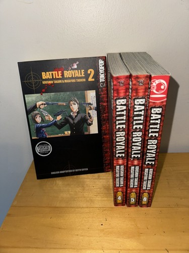 Battle royale manga inglese - battle,