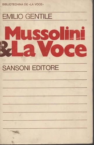 Libri mussolini voce a - voce".,