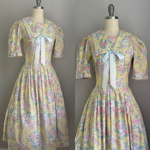 Abito marinaio giallo - , vintage