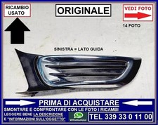 MASCHERINA PLASTICA SINISTRA INFERIORE SU PARAURTI ANTERIORE CITROEN C3 PICASSO