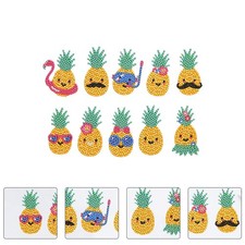  10 Pcs Adesivi Bimbi Arti Mestieri Per Bambini Decorazione Di Ananas