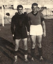 Cartolina calcio calciatore