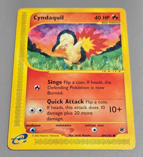 Cyndaquil 104 165 - cyndaquil, 104/165