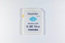 Scheda SDHC FlashAir con LAN