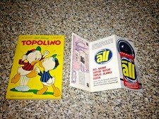 TOPOLINO N. 828 MONDADORI 1971 CON INSERTO VOLANTE NUMERATO RARISSIMO NUOVO ALL