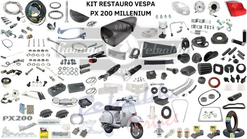 Kit restauro vespa 200 - kit,