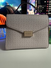 GUESS Gray Logo Print Top
