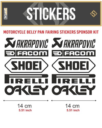 Kit sponsor casco carenatura - kit,