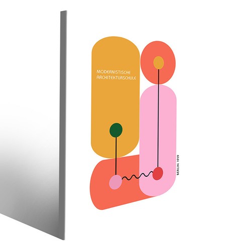 Quadri eleganti bauhaus per - eleganti, in