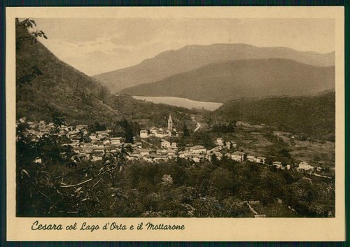 Verbania cesara lago orta - cesara, d'orta