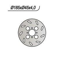 DISCO FRENO POSTERIORE SIAMOTO FALKON 125  1998 659376#8