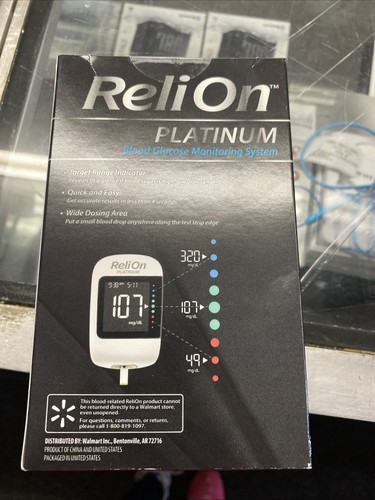 Kit misuratore glicemia relion - misuratore,