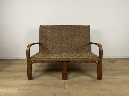 Divano panca legno - , corda